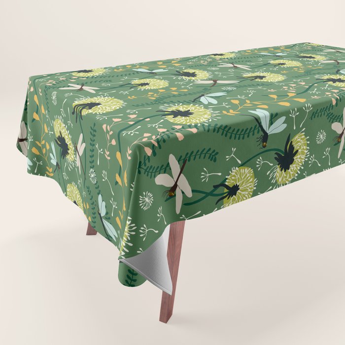 Dandelion Day - Meadow Tablecloth Gallery Image 1