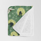 Dandelion Day - Meadow Throw Blanket Gallery Image 3