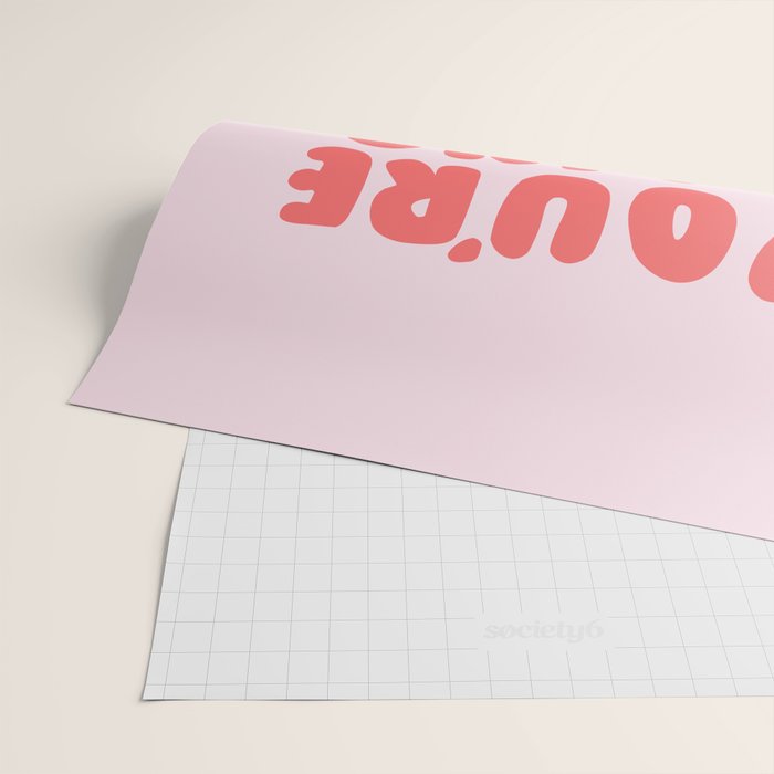 You're Doing Great Bitch Quote Wrapping Paper Gallery Image 2