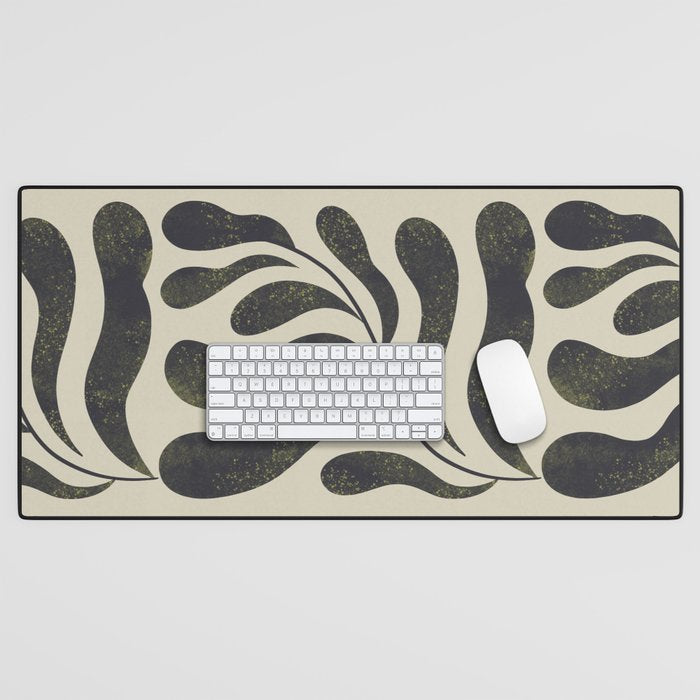 Abstract Plant No. 3 Desk Mat Gallery Image 1