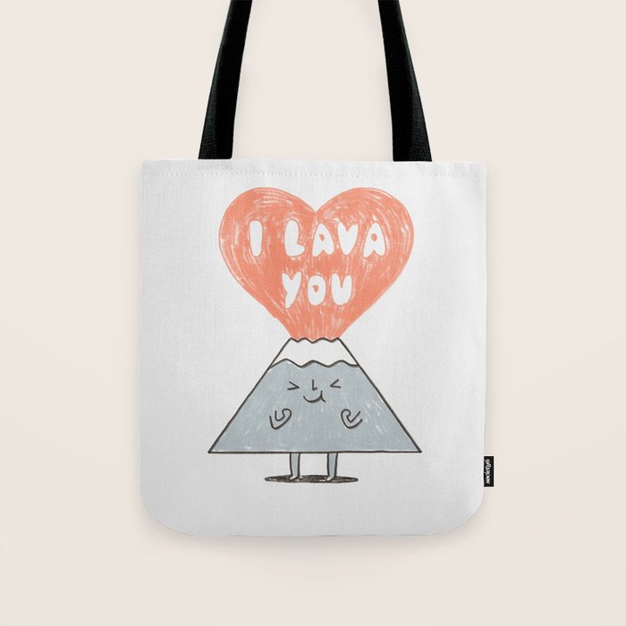 I Lava You 2 Tote Bag Gallery Image 1