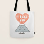 I Lava You 2 Tote Bag Gallery Image 1