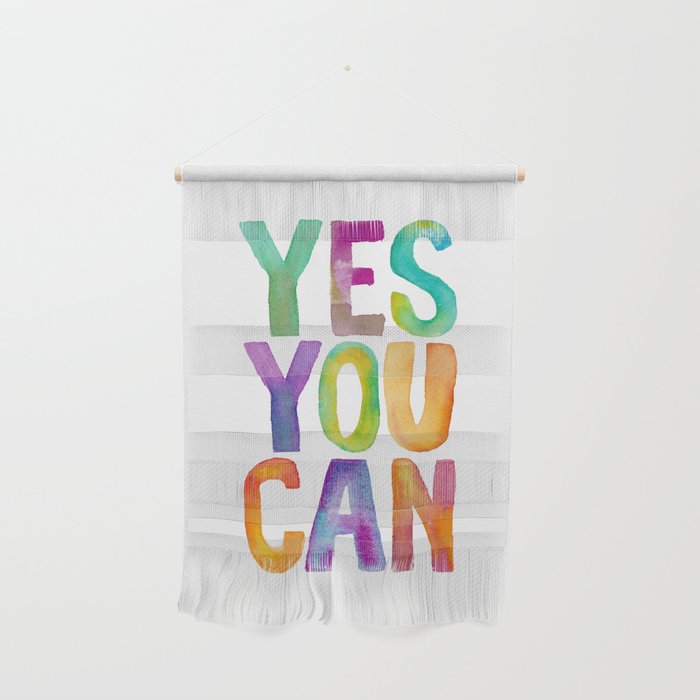 Yes You Can Wall Hanging Gallery Image 1