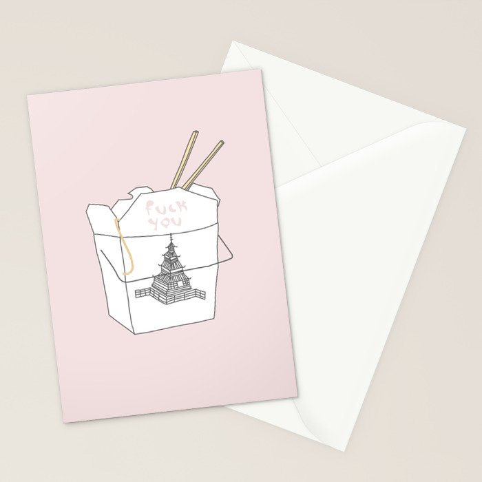 NICE TAKEOUT Stationery Card Gallery Image 2