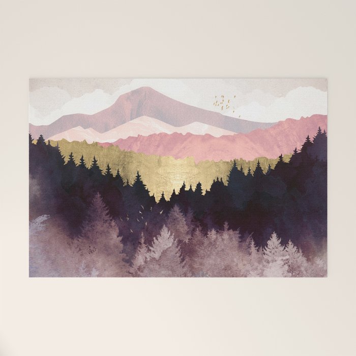 Plum Forest Welcome Mat Gallery Image 1
