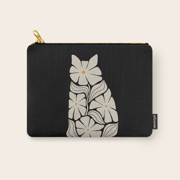 Cat and Plant 83 Carry All Pouch Gallery Image 1