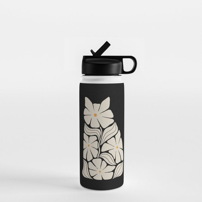 Cat and Plant 83 Water Bottle Gallery Image 1