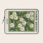 Flower Market No. 6 Laptop Sleeve Gallery Image 1