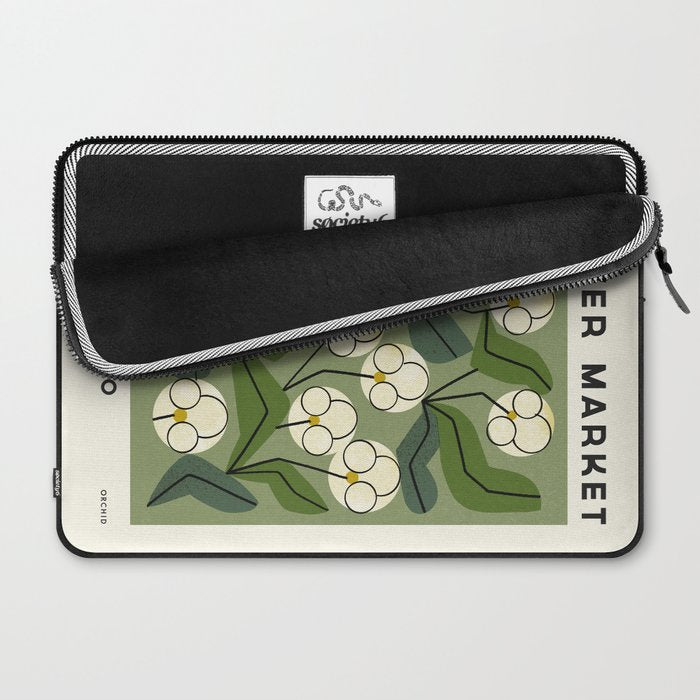 Flower Market No. 6 Laptop Sleeve Gallery Image 2