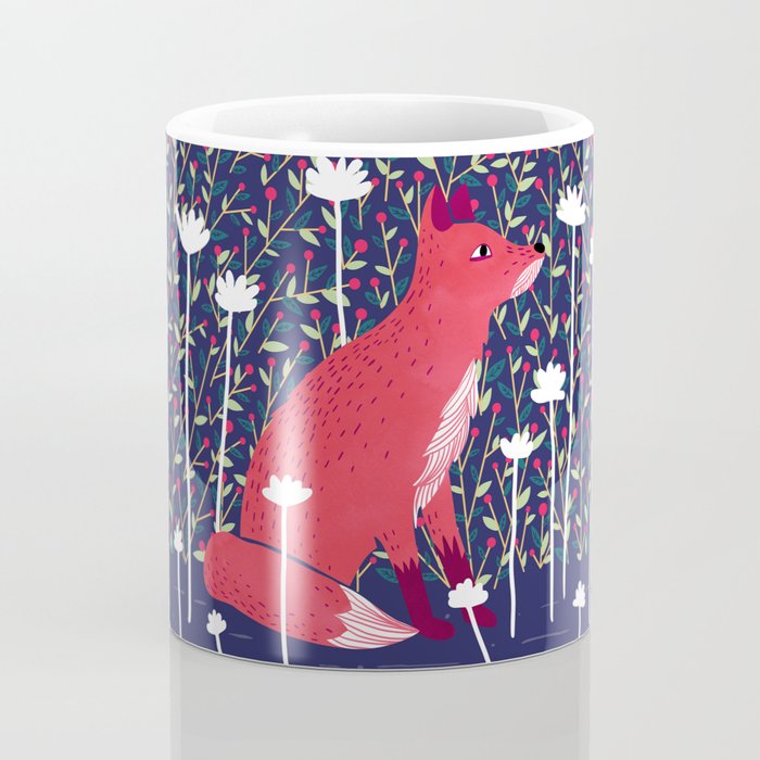 Fox in the Garden Coffee Mug Gallery Image 4