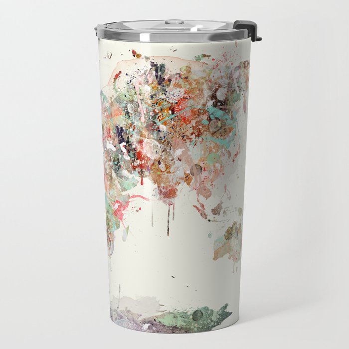 world map Travel Mug Gallery Image 2