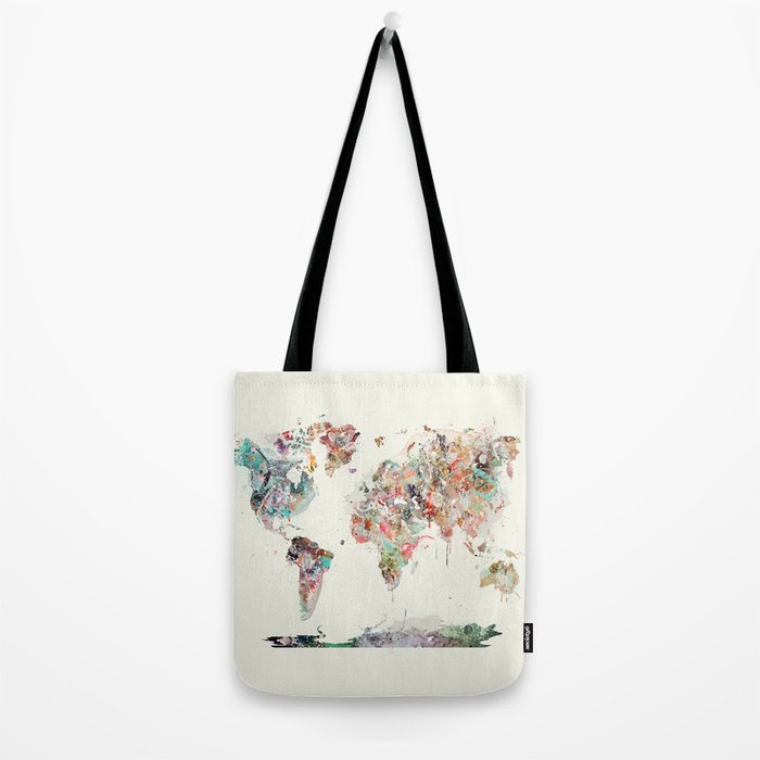 world map Tote Bag Gallery Image 2