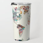 world map Travel Mug Gallery Image 3