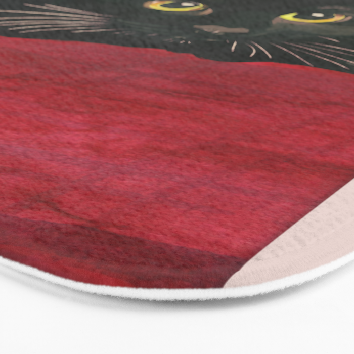 Black Cat Bath Mat Gallery Image 3