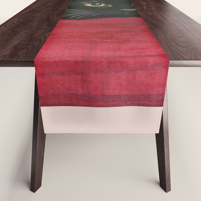 Black Cat Table Runner Gallery Image 1