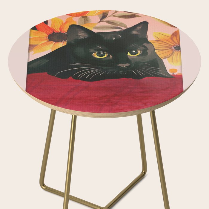 Black Cat Side Table Gallery Image 2