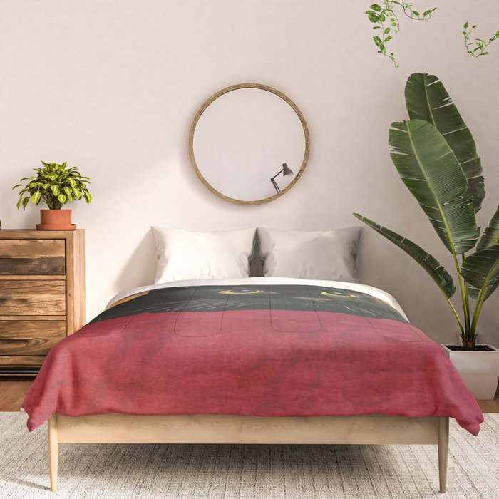 Black Cat Comforter Gallery Image 3