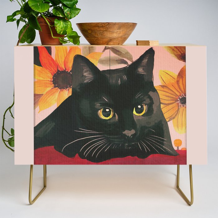 Black Cat Credenza Gallery Image 1