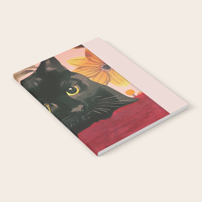 Black Cat Notebook Gallery Image 1