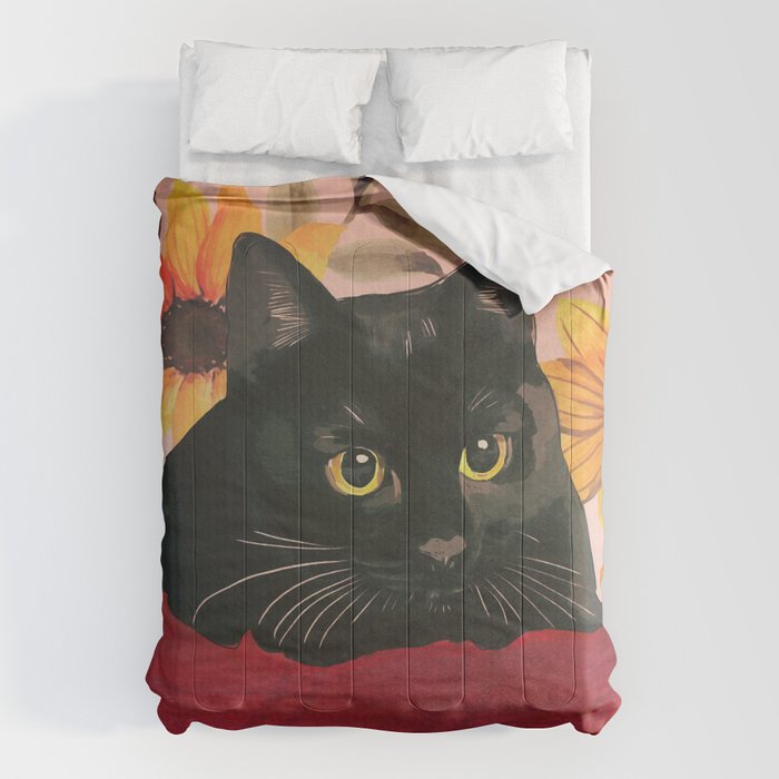 Black Cat Comforter Gallery Image 6