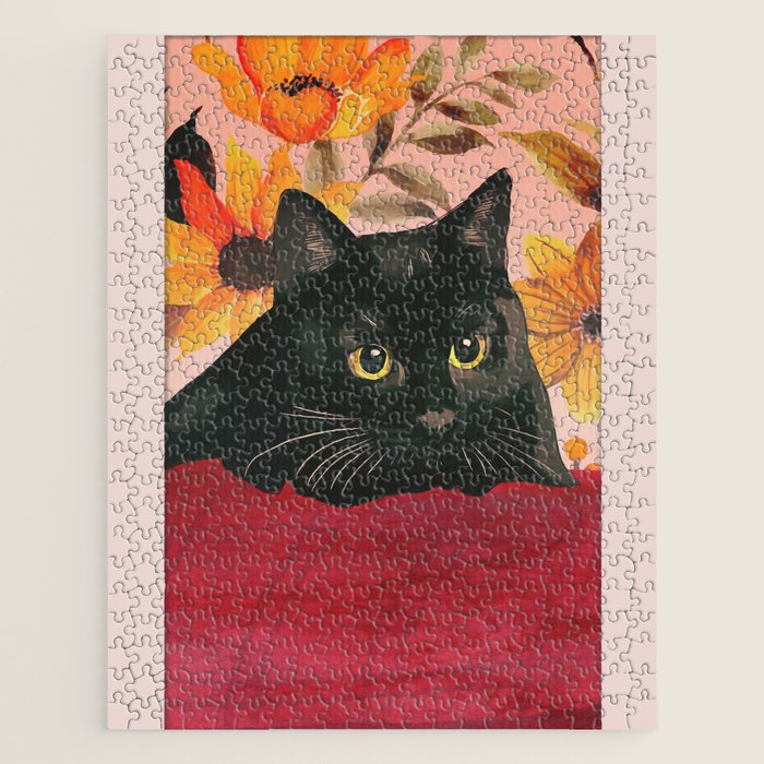 Black Cat Jigsaw Puzzle Gallery Image 1