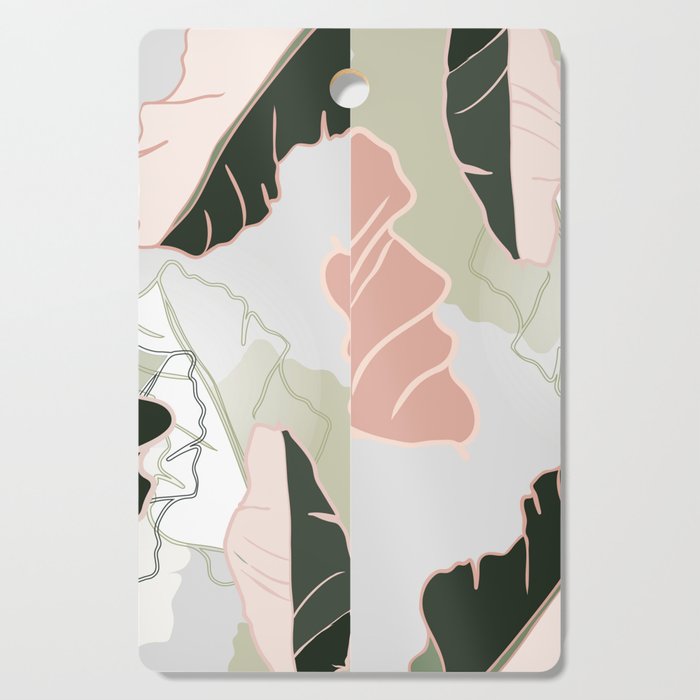 leaves Cutting Board Gallery Image 1