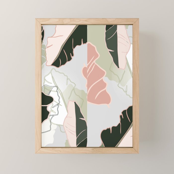 leaves Mini Art Print Gallery Image 1