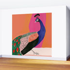 Beautiful Peacock Wall Mural Gallery Image 2