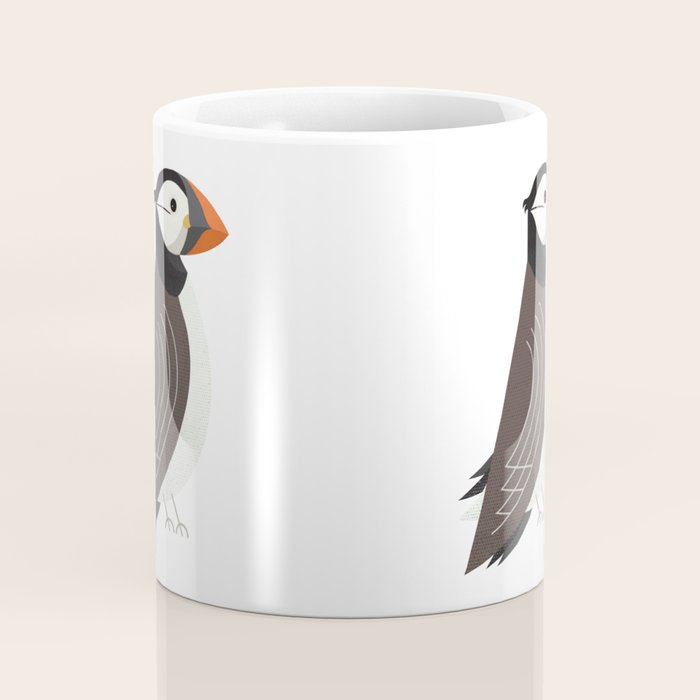 Whimsy Atlantic Puffin Coffee Mug Gallery Image 4