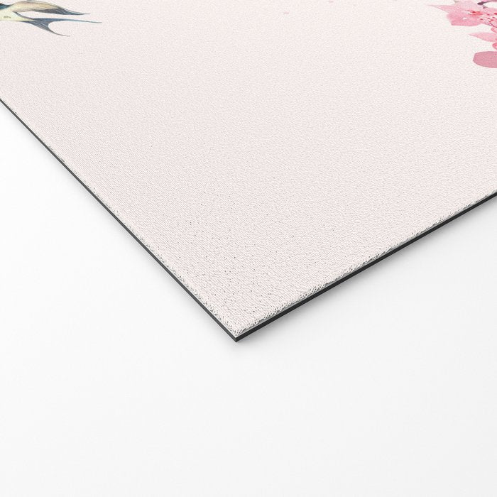 Birds and cherry blossoms Welcome Mat Gallery Image 2