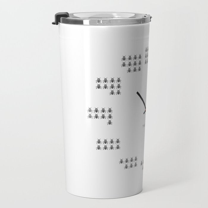 Time Flies Travel Mug Gallery Image 3