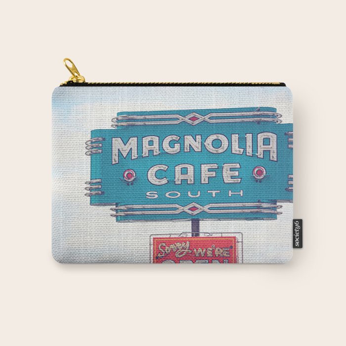 Magnolia Cafe Austin Texas Carry All Pouch Gallery Image 1