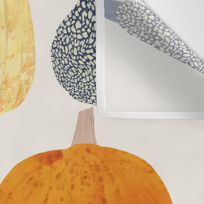 Still life of pumpkins Wall Tapestry Gallery Image 3