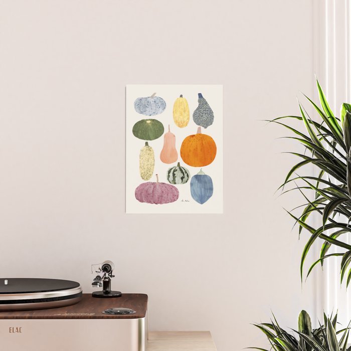 Still life of pumpkins Poster Gallery Image 2