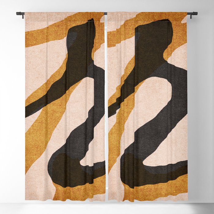 ABSTRACT ALPHABET / Script R Window Curtain Gallery Image 5