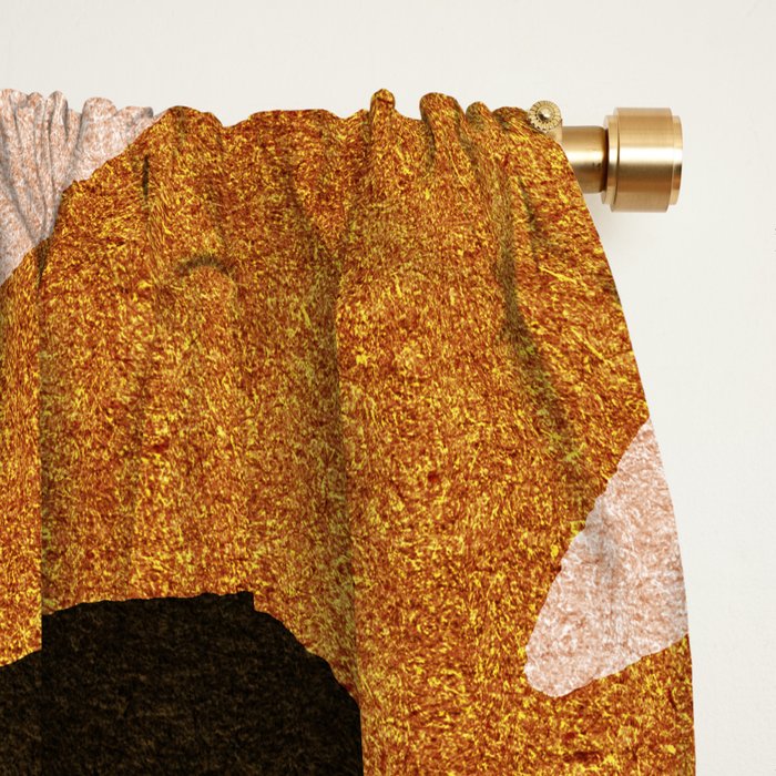 ABSTRACT ALPHABET / Script R Window Curtain Gallery Image 2