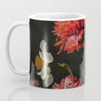 Absolutely - Motivational Quote, Inspirational Typography on Painting of Flowers Coffee Mug Gallery Image 3