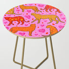 Valentine Leopard Print Side Table Gallery Image 2