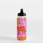 Valentine Leopard Print Water Bottle Gallery Image 3