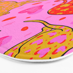 Valentine Leopard Print Bath Mat Gallery Image 3
