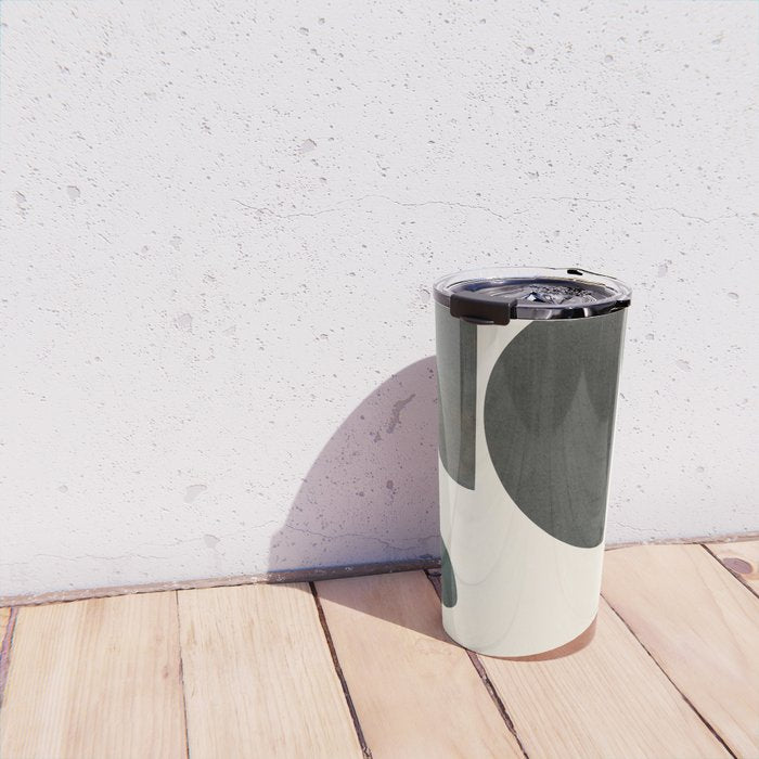 Modern Shapes Design 10 Travel Mug Gallery Image 4
