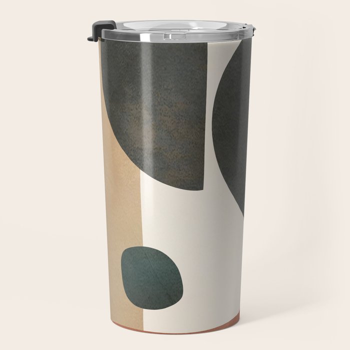 Modern Shapes Design 10 Travel Mug Gallery Image 3