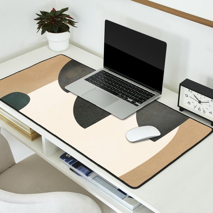 Modern Shapes Design 10 Desk Mat Gallery Image 2
