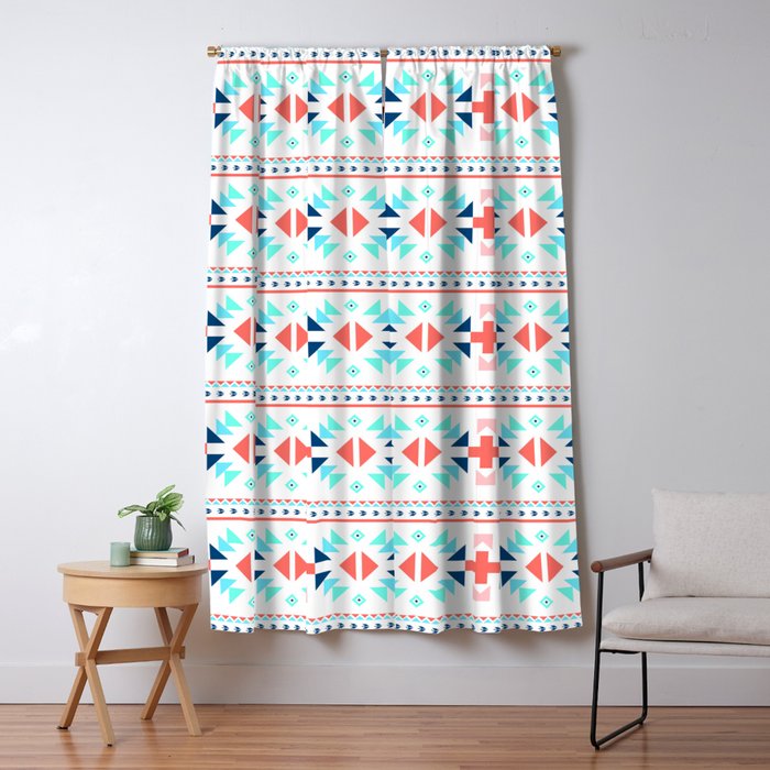 geometry navajo pattern Window Curtain Gallery Image 5