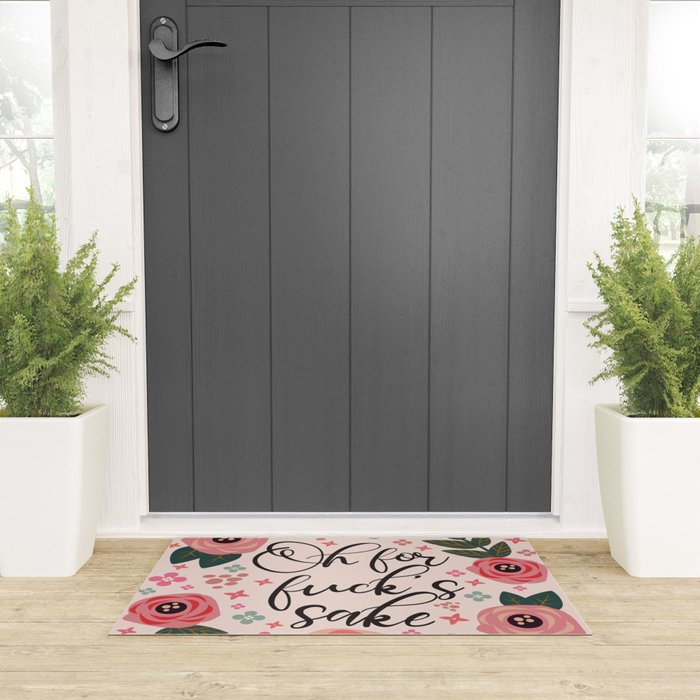 Oh For Fuck's Sake Funny Saying Welcome Mat Gallery Image 3