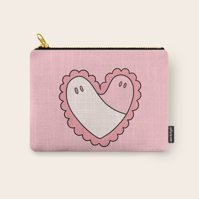 Ghost Heart Carry All Pouch Gallery Image 1