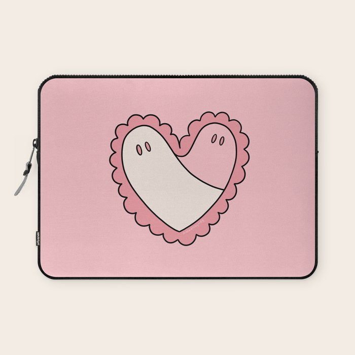 Ghost Heart Laptop Sleeve