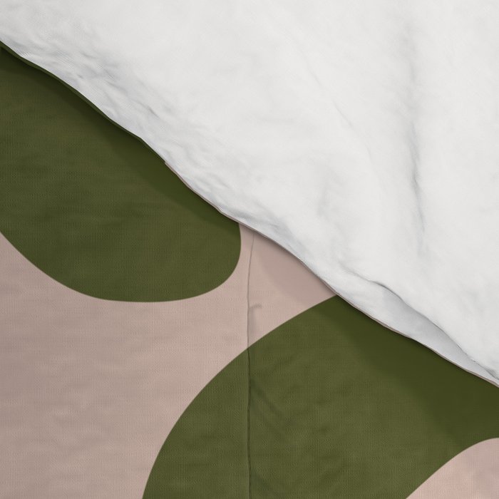 Flower meadow in muted colours Comforter Gallery Image 4