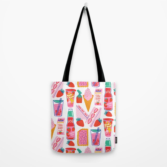 Strawberry Snacks Tote Bag Gallery Image 2