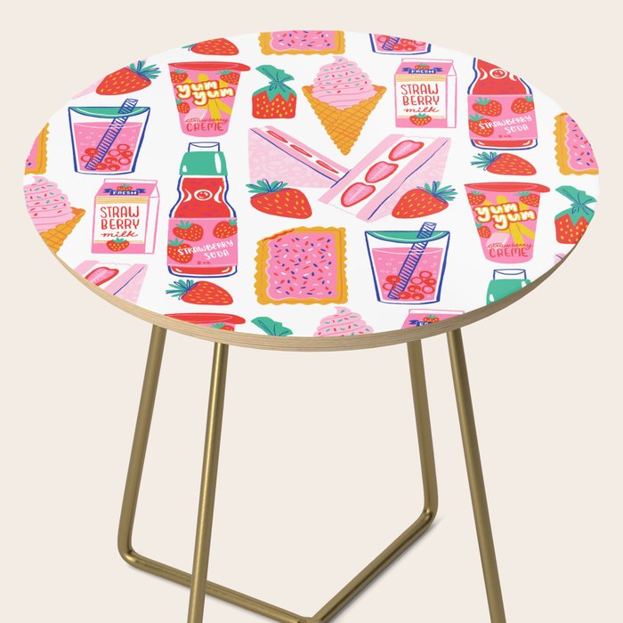 Strawberry Snacks Side Table Gallery Image 2